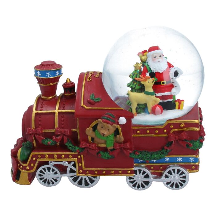 Gisela Graham Santa Train Music Snow Dome